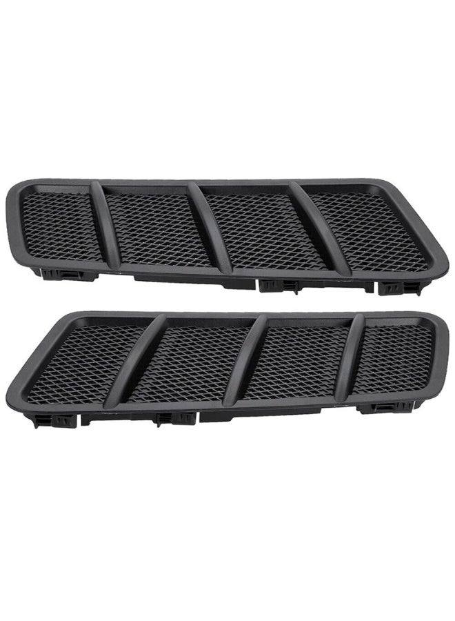 KISSUN 1668800105 1668800205 Pair Front Hood Vent Air Grille Cover Fit for Mercedes Benz W166 ML GL Class GL350 GL450 ML350 2012-2015 Hood Air Vent Grille Left and Right Side - Image 2